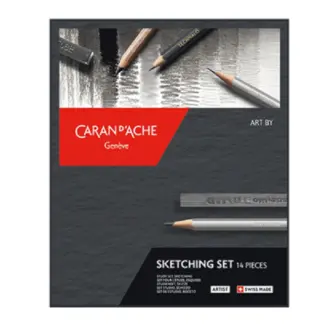 Caran d'Ache Sketching set 14 stuks