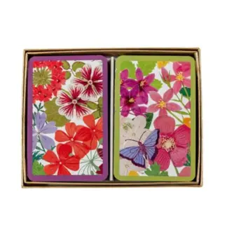 Caspari Speelkaarten Halsted Floral