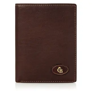 Castelijn & Beerens Gaucho billfold portefeuille mocca