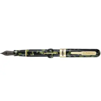 Conklin Mark Twain Crescent Filler Vintage Green GT vulpen