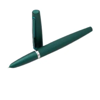 Diplomat Viper Green Guilloche vulpen
