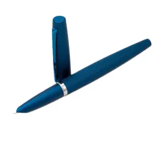 Diplomat Viper Blue Guilloche vulpen