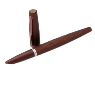 Diplomat Viper Brown Guilloche vulpen