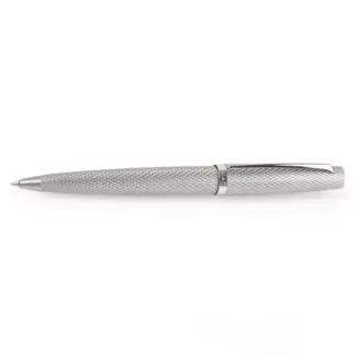 Diplomat Viper Silver Guilloche balpen