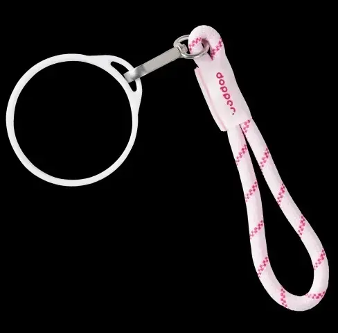 Dopper Travel Mug White Wrist Cord Cherry Pink - Afbeelding 5