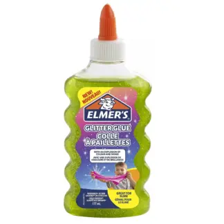 Set Elmer's Glitter Glue Green