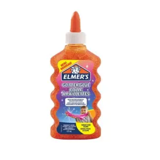 Set Elmer's Glitter Glue Orange