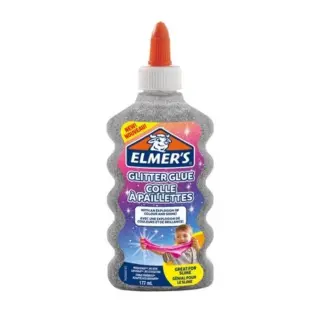 Set Elmer's Glitter Glue Silver