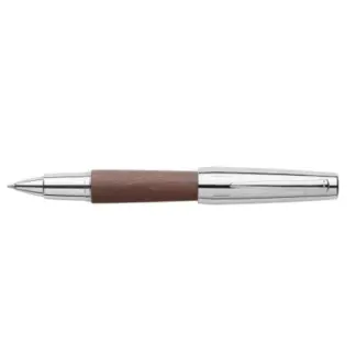 Faber Castell E-motion Dark Brown Wood rollerball