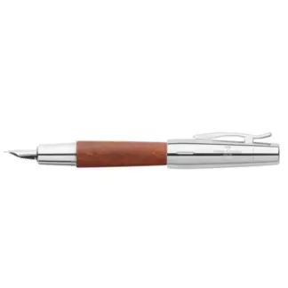 Faber Castell E-motion Reddish Brown Pear Wood vulpen