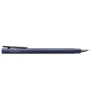 Faber Castell Neo Slim Aluminium vulpen Blue