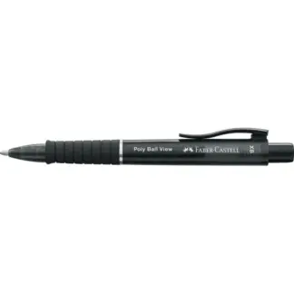 Faber Castell Grip Poly Ball Black XB balpen