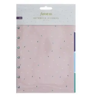 Filofax Refillable A5 Tabbladen Pink
