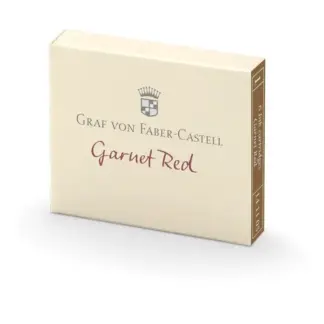 Graf von Faber Castell inktpatronen Garnet Red