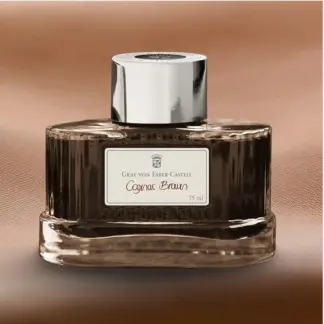 Graf von Faber Castell ink bottle Cognac Brown