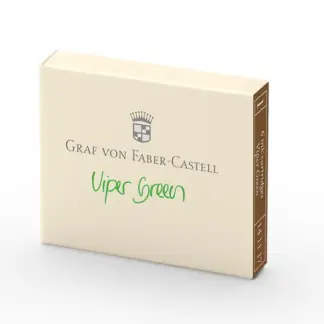 Graf von Faber Castell inktpatronen Viper Green