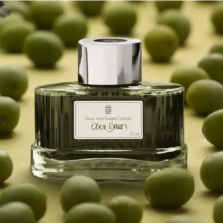 Graf von Faber Castell ink bottle Olive Green