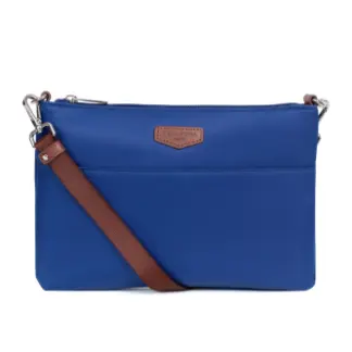 Hexagona Pop Clutch/Crossbody M Azure