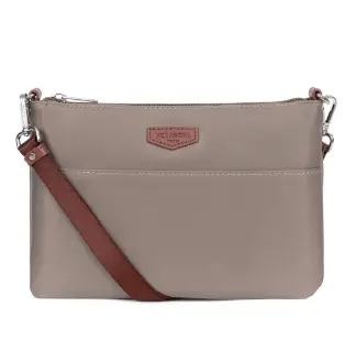 Hexagona Pop Clutch/Crossbody M Taupe