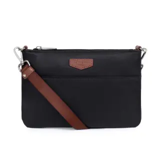 Hexagona Pop Clutch/Crossbody S Black / Marron