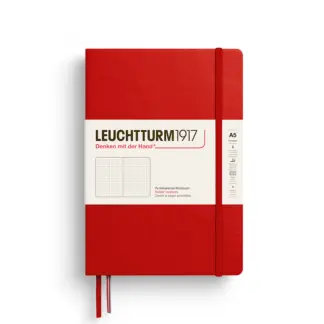 Leuchtturm1917 A5 Medium Notitieboek Hardcover dotted Cherry