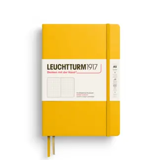 Leuchtturm1917 A5 Medium Notitieboek Hardcover dotted Sunflower