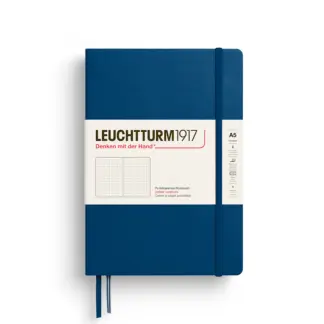 Leuchtturm1917 A5 Medium Notitieboek Hardcover dotted Indigo