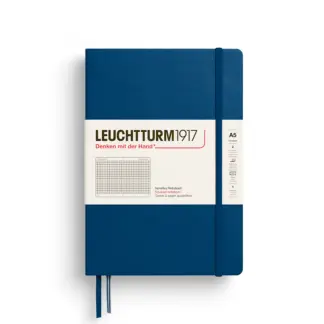 Leuchtturm1917 A5 Medium Notitieboek Squared/Geruit Indigo
