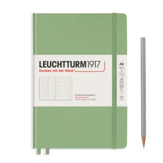 Leuchtturm1917 A5 Medium Notitieboek dotted Sage