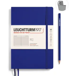 Leuchtturm1917 A5 Medium Notitieboek Softcover ruled Ink