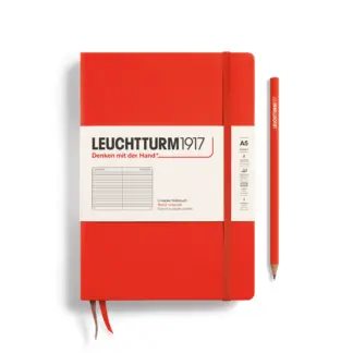 Leuchtturm1917 A5 Medium Notitieboek Hardcover ruled Lobster