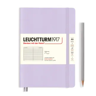 Leuchtturm1917 A5 Medium Notitieboek ruled Lilac softcover