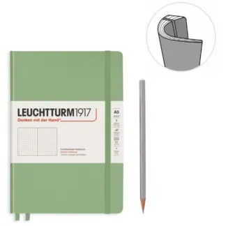 Leuchtturm1917 A5 Medium Notitieboek dotted Sage Softcover