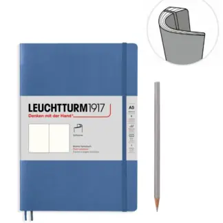 Leuchtturm1917 A5 Medium Notitieboek blanco Denim Softcover