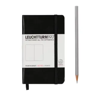 Leuchtturm1917 A6 Pocket Notitieboek dotted Black
