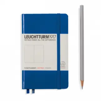Leuchtturm1917 A6 Pocket Notitieboek dotted Blue