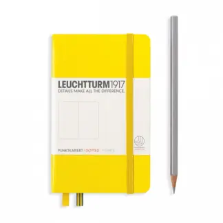 Leuchtturm1917 A6 Pocket Notitieboek dotted Lemon