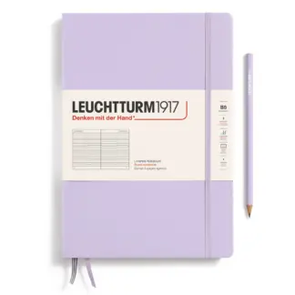 Leuchtturm1917 B5 Composition Notitieboek met harde kaft ruled Lilac