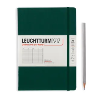 Leuchtturm1917 A5 Adresboek hardcover Forest Green