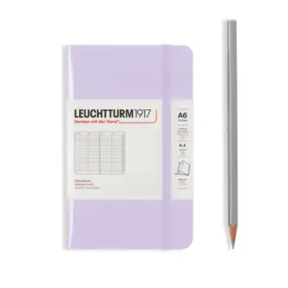 Leuchtturm1917 A6 Adresboek hardcover Lilac