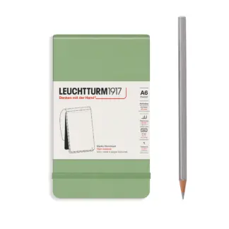 Leuchtturm1917 A6 Pocket Notitieblok Blanco Sage