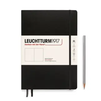 Leuchtturm1917 B5 Composition Notitieboek met harde kaft dotted Black