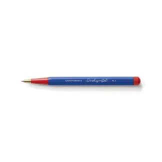 Leuchtturm1917 Drehgriffel no.1 balpen Bauhaus Blue/Red