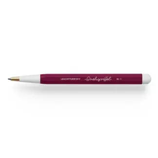 Leuchtturm1917 Drehgriffel no.1 gelbalpen Port Red
