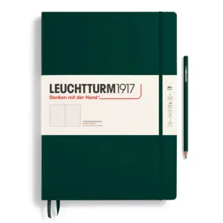 Leuchtturm1917 A4+ Master Classic Dotted Forest Green