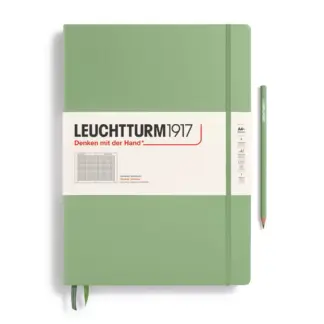 Leuchtturm1917 A4+ Master Classic Squared / Geruit Sage