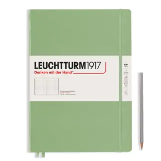 Leuchtturm1917 A4+ Master Slim Dotted Sage