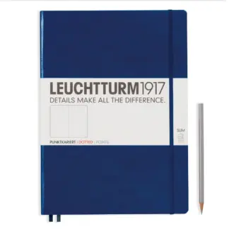 Leuchtturm1917 A4+ Master Slim Dotted Navy