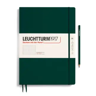 Leuchtturm1917 A4+ Master Slim Dotted Forest Green