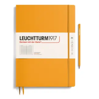 Leuchtturm1917 A4+ Master Slim Ruled Rising Sun